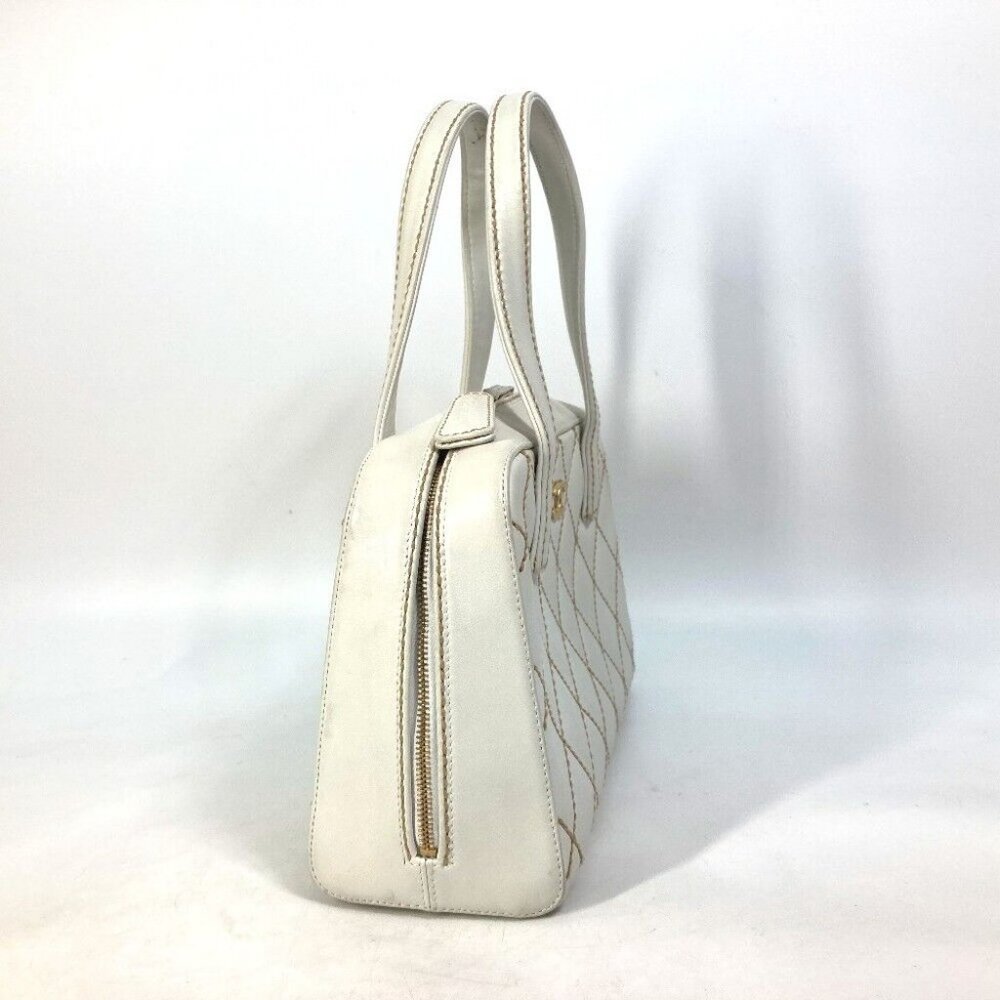 CHANEL CC CC Mark bag Wild stitch Vintage Mini Duffle Bag Shoulder Bag Hand Bag - Picture 3 of 16